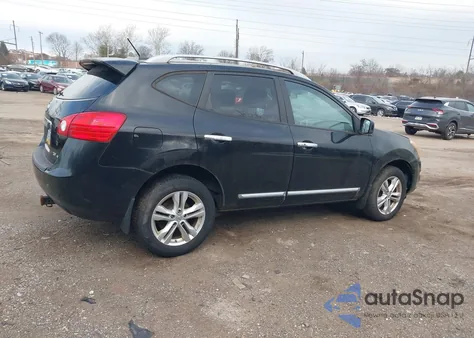 2012 Nissan Rogue Sv из США, поврежденный, VIN JN8AS5MV6CW707188